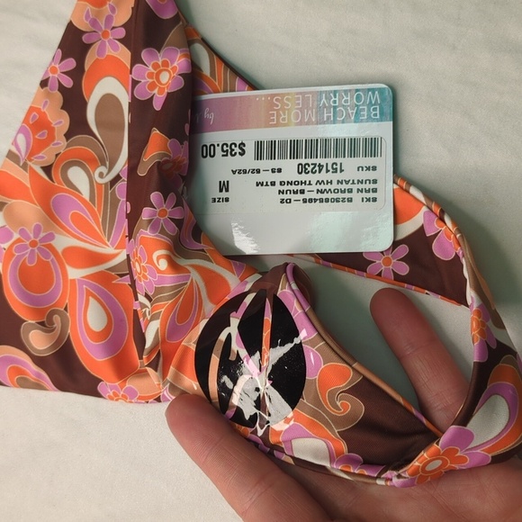 2/$25-Skinny Dip Bikini - Halter & Thong Bikini Set "SUNTAN INDY" - Picture 10 of 13